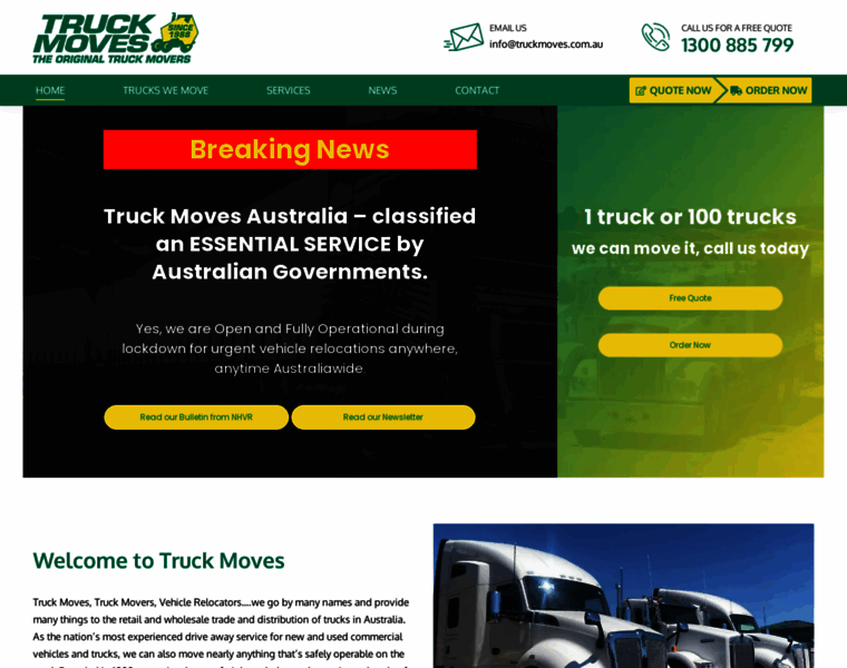 Truckmoves.com.au thumbnail