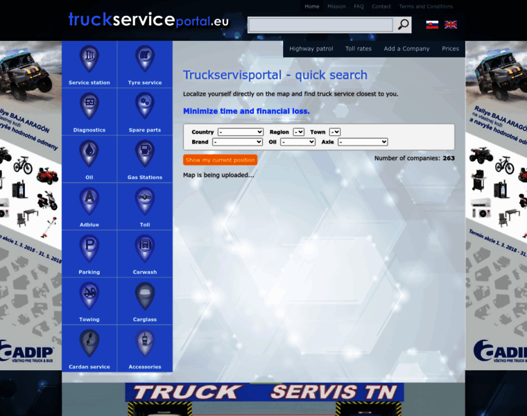 Truckserviceportal.eu thumbnail