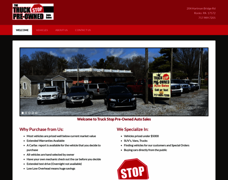 Truckstopautosales.com thumbnail