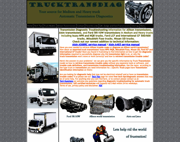 Trucktransdiag.com thumbnail