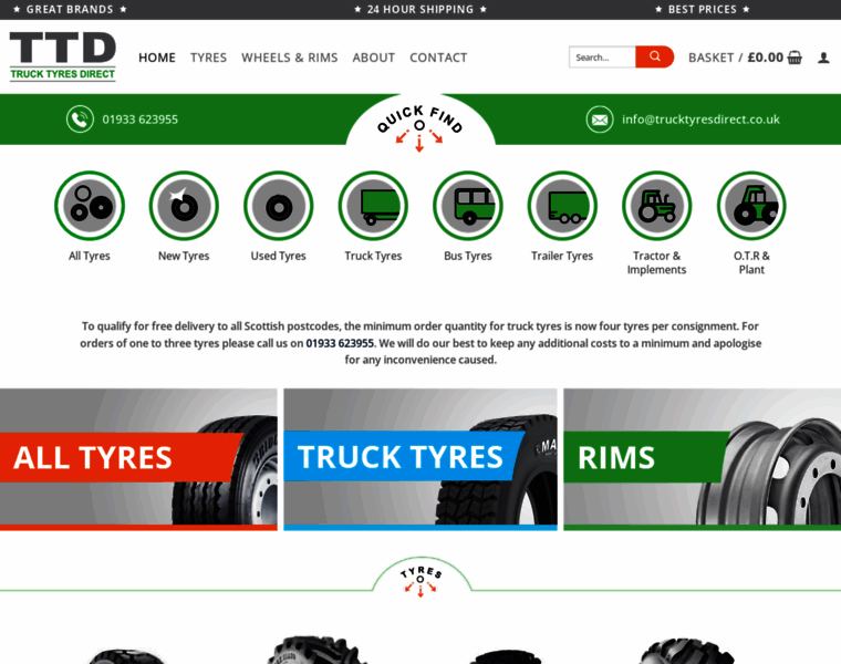 Trucktyresdirect.co.uk thumbnail