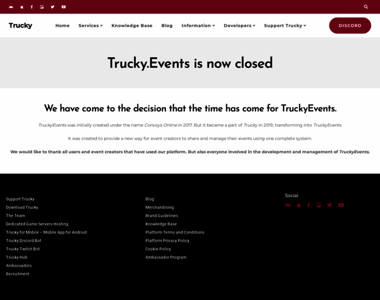 Trucky.events thumbnail