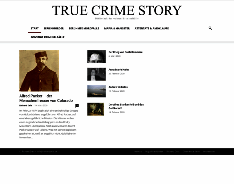 True-crime-story.de thumbnail