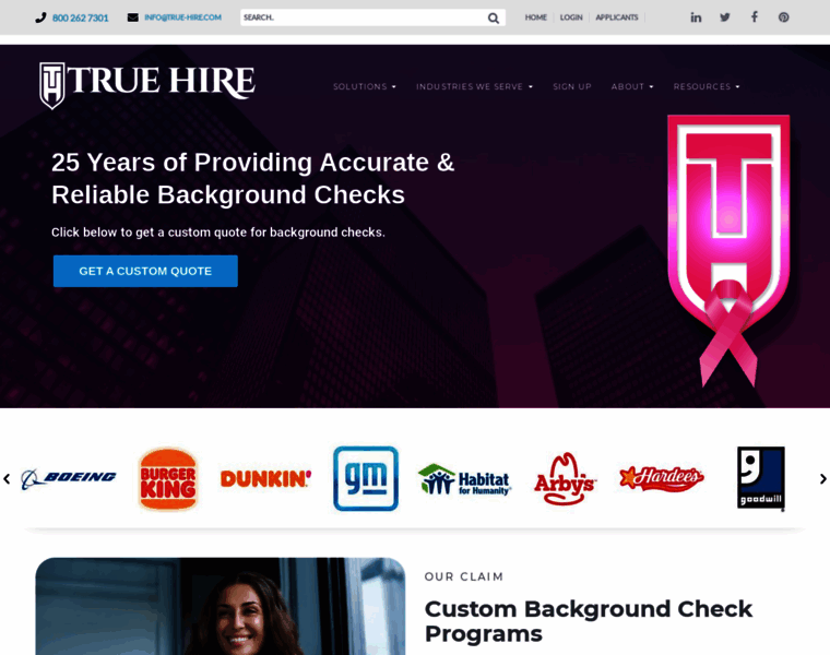 True-hire.com thumbnail