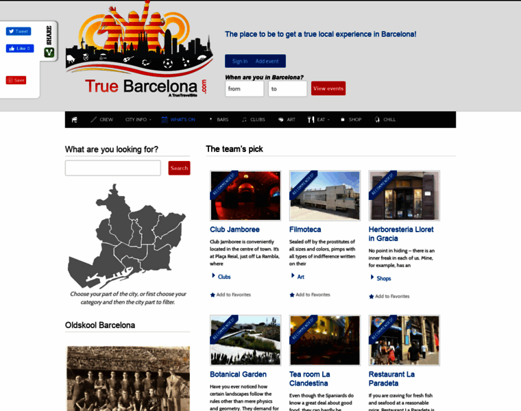 Truebarcelona.com thumbnail