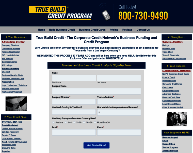 Truebuildcredit.com thumbnail
