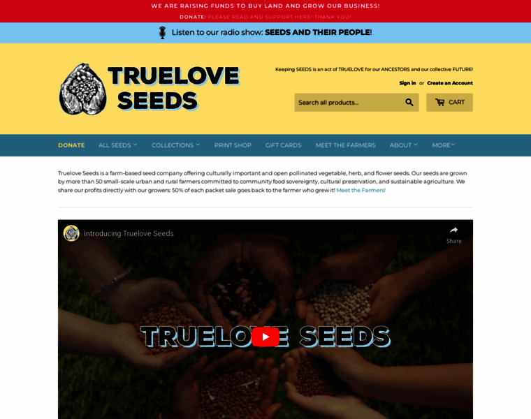 Trueloveseeds.com thumbnail