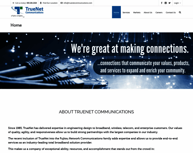 Truenetcommunications.com thumbnail