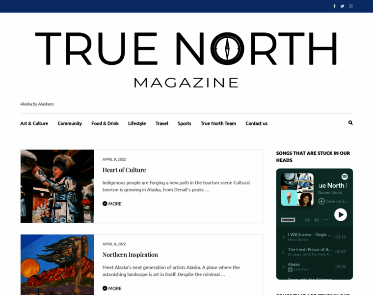 Truenorth-magazine.com thumbnail
