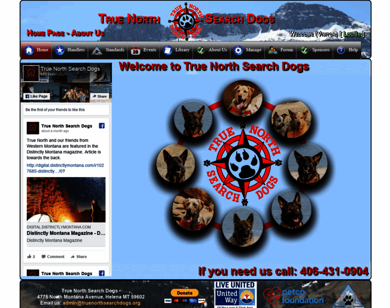Truenorthsearchdogs.org thumbnail