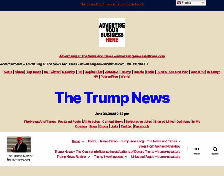 Trump-news.org thumbnail