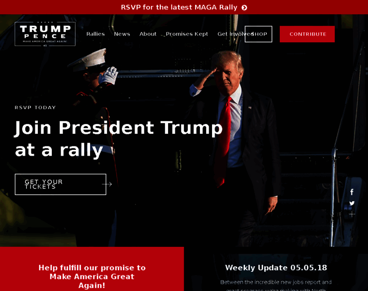 Trump2016.com thumbnail