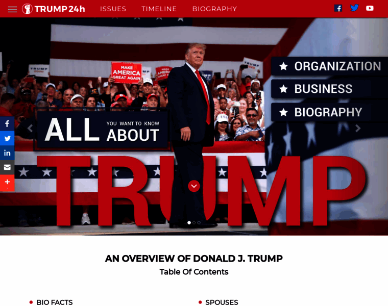 Trump24h.com thumbnail