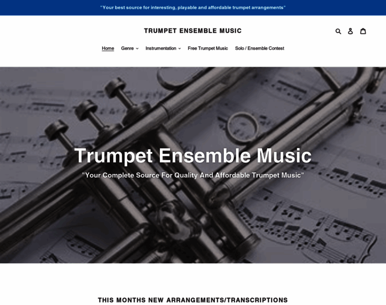 Trumpetensemblemusic.com thumbnail