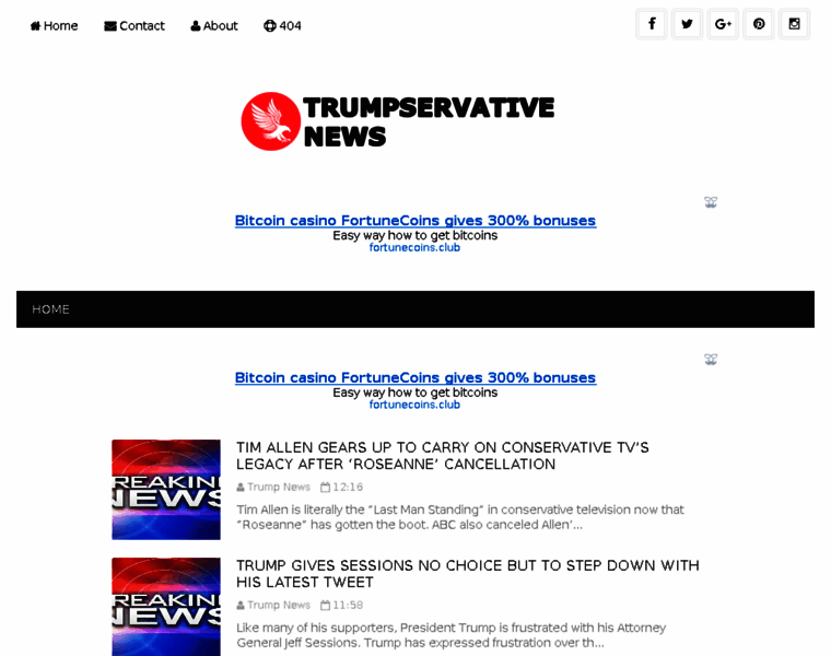 Trumpservativenews.info thumbnail
