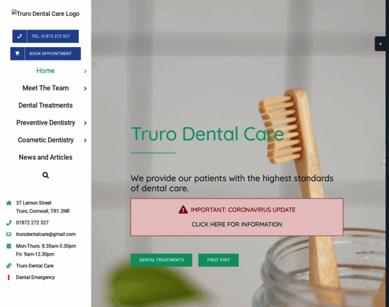 Truro-cosmetic-dentists.co.uk thumbnail
