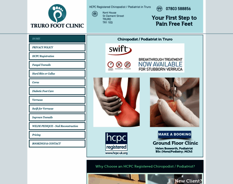 Trurofootclinic.co.uk thumbnail