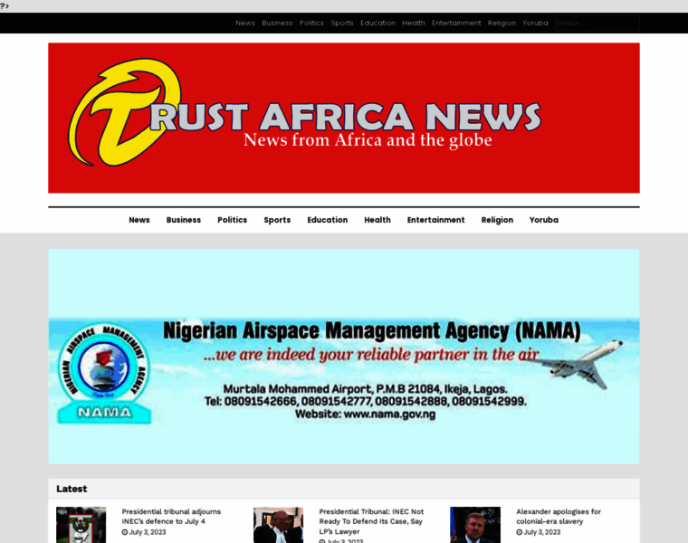 Trustafricanews.com.ng thumbnail