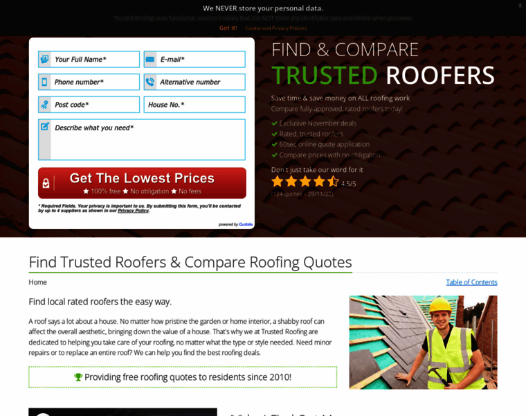 Trusted-roofing.com thumbnail