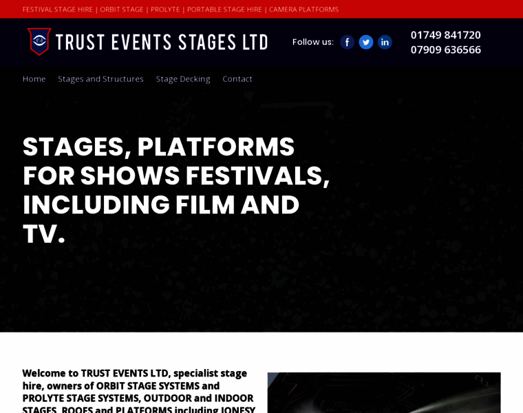 Trustevents.co.uk thumbnail