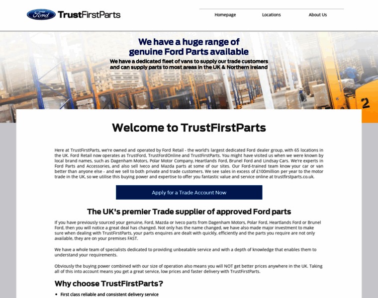 Trustfirstparts.co.uk thumbnail