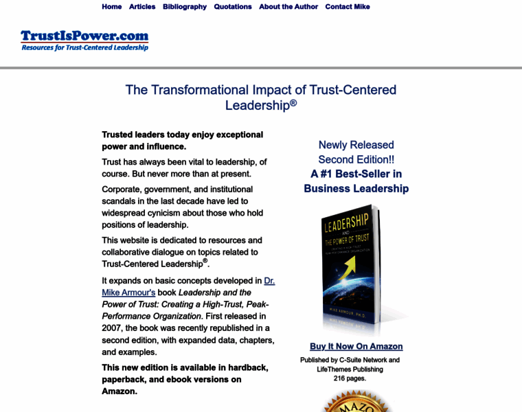 Trustispower.com thumbnail
