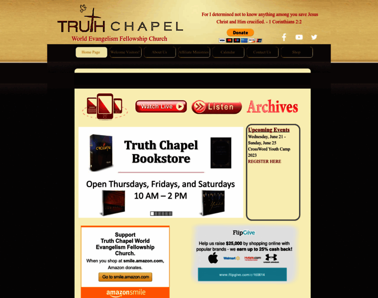 Truthchapel.org thumbnail
