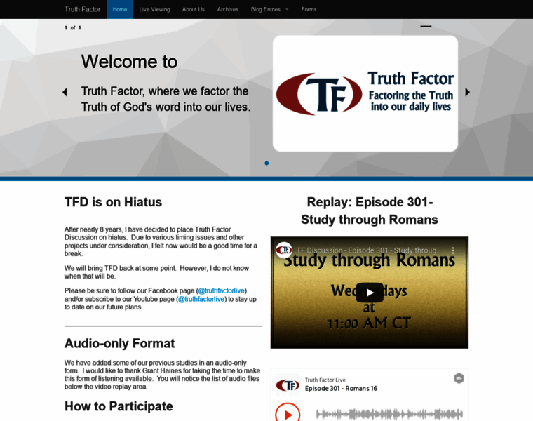 Truthfactor.com thumbnail