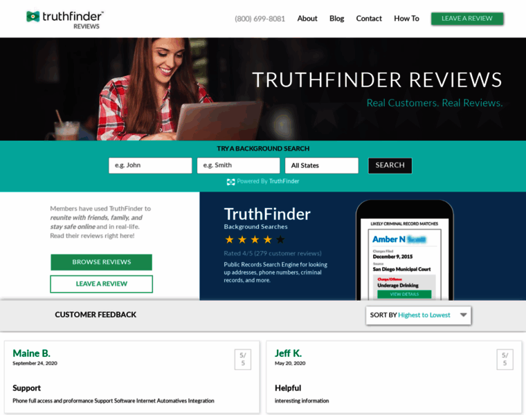 Truthfinder.reviews thumbnail