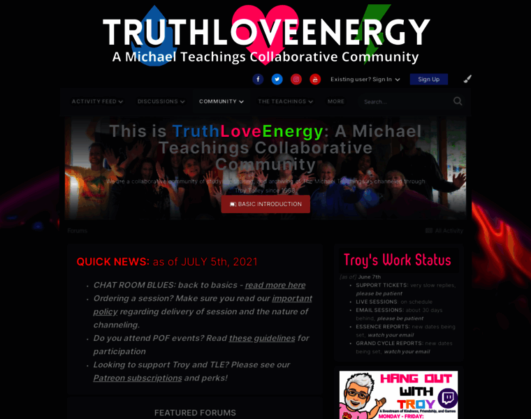 Truthloveenergy.com thumbnail