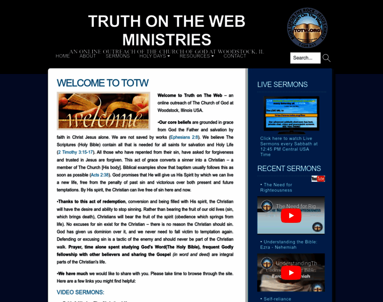 Truthontheweb.org thumbnail
