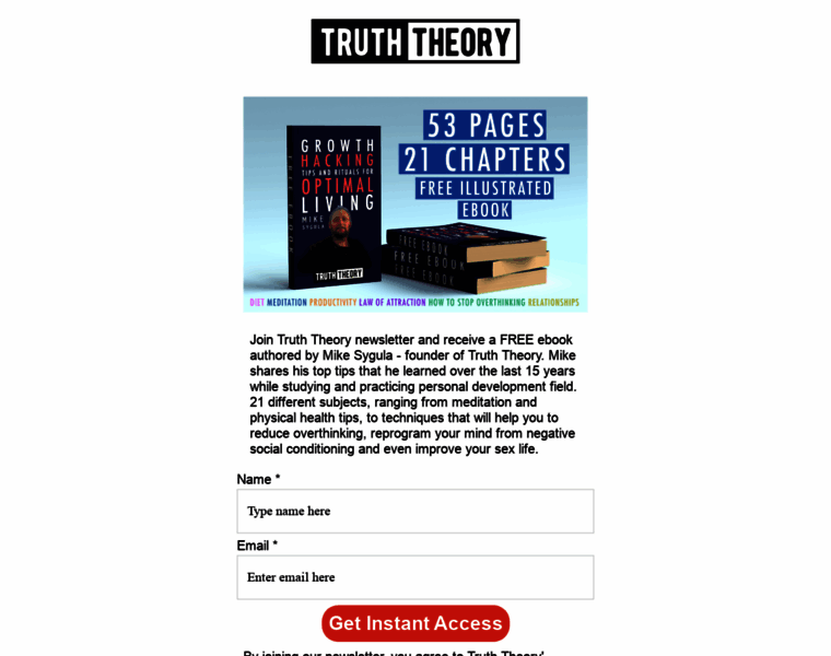 Truththeory.org thumbnail