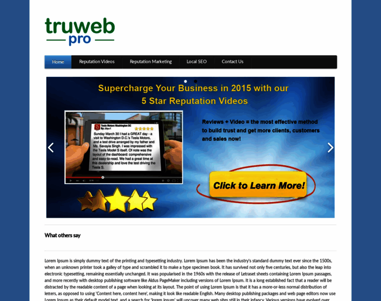 Truwebpro.com thumbnail