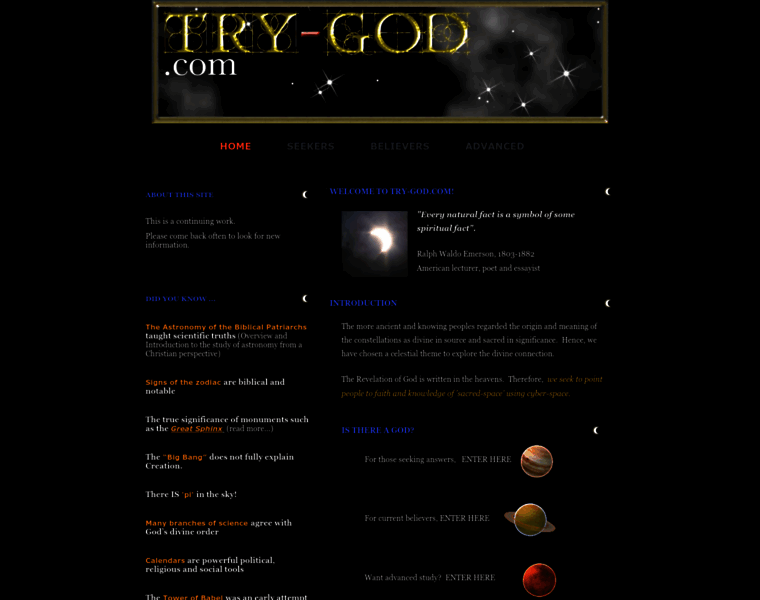 Try-god.com thumbnail