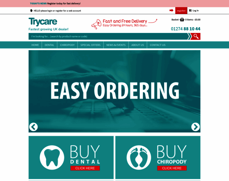 Trycare.co.uk thumbnail