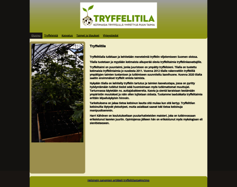 Tryffelitila.com thumbnail