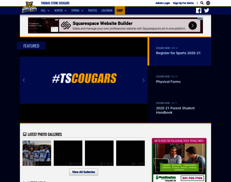 Tscougarssports.com thumbnail