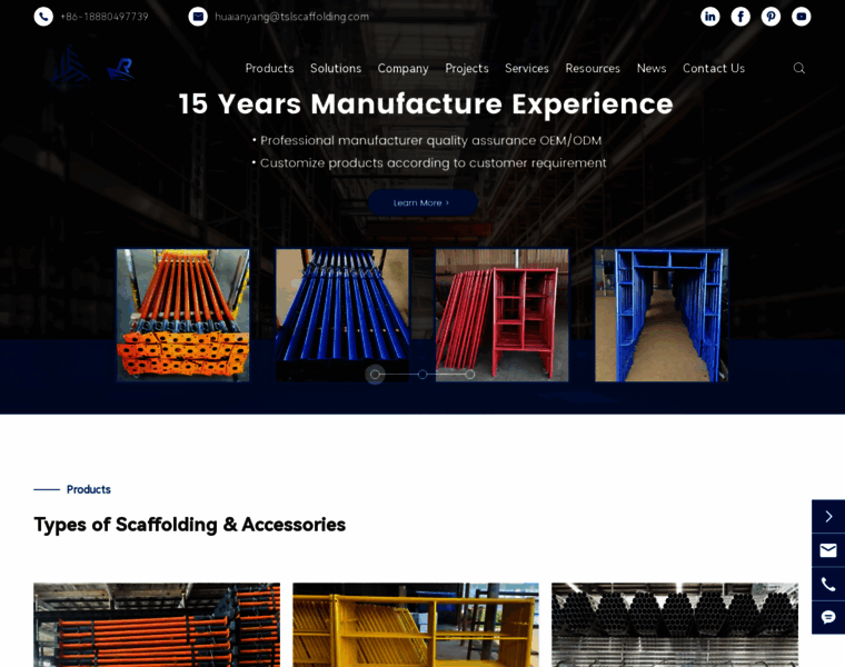 Tsl-scaffolding.com thumbnail