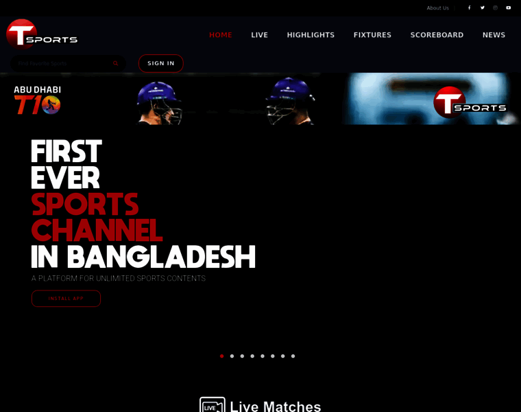 Tsports.com thumbnail