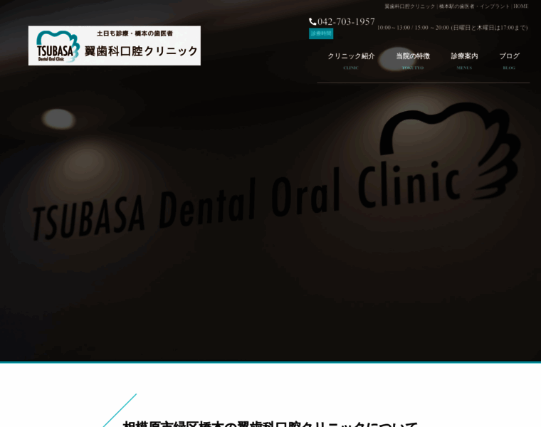 Tsubasa-dental.com thumbnail