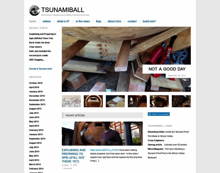 Tsunamiball.com thumbnail