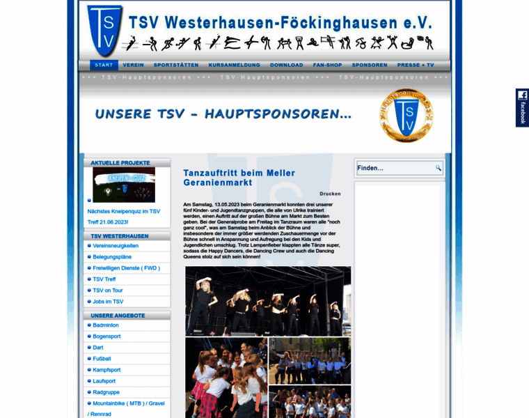 Tsv-westerhausen.de thumbnail