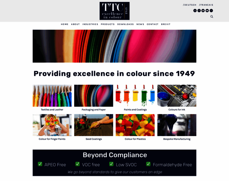 Ttc-colours.com thumbnail