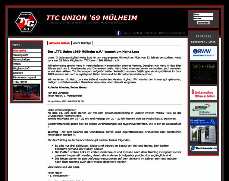 Ttc-union-mh.de thumbnail