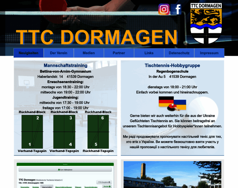 Ttcdormagen.de thumbnail