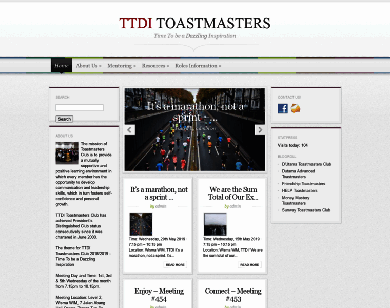 Ttditoastmasters.com thumbnail
