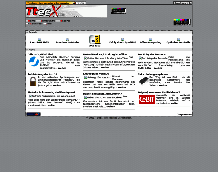 Ttecx.de thumbnail