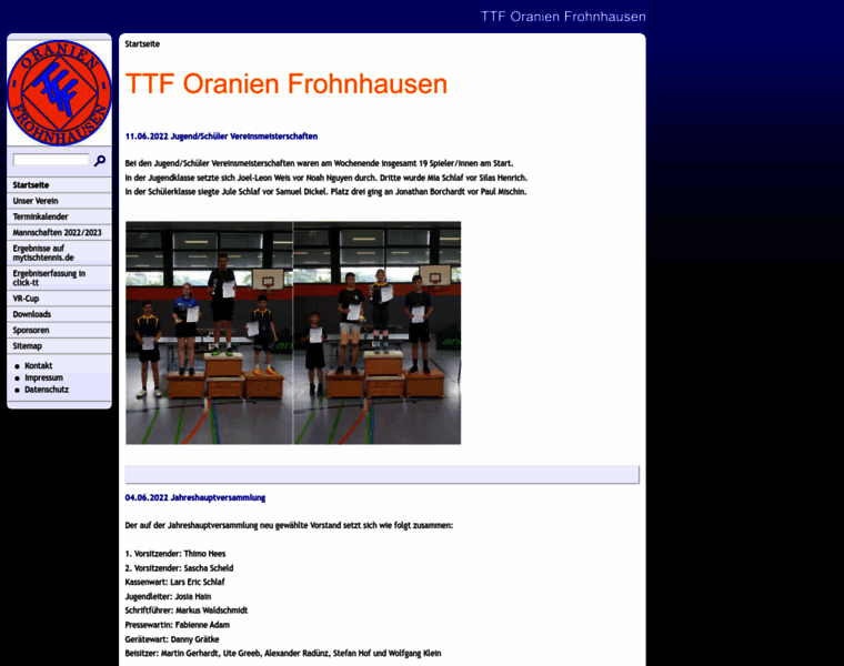 Ttf-frohnhausen.de thumbnail
