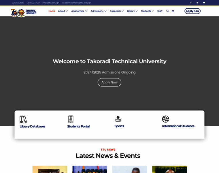 Ttu.edu.gh thumbnail