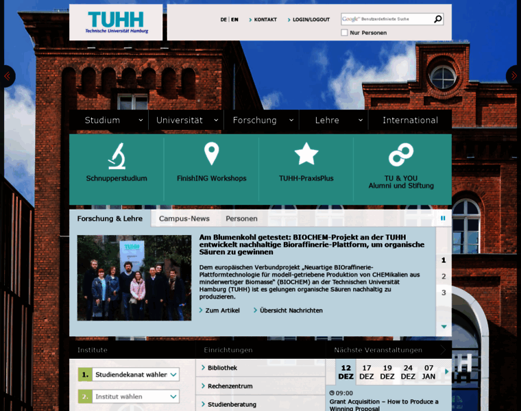 Tu-harburg.de thumbnail